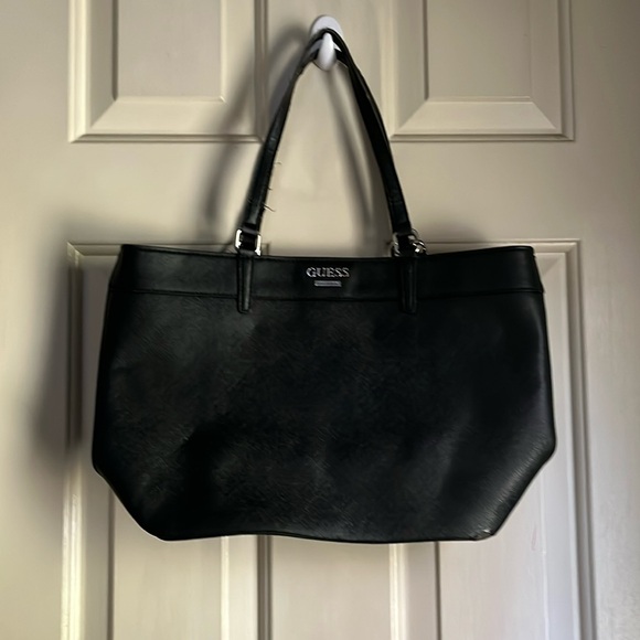 Guess Handbags - Guess black leather purse with extra mini wallet. GUC